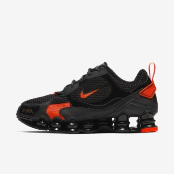 Nike Shox TL Nova SP - Női Utcai Cipő - Fekete/Piros/Metal